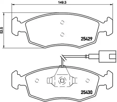 накладки BREMBO P 23 138