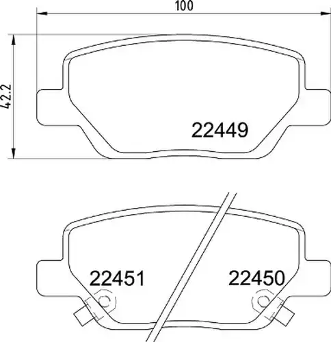 накладки BREMBO P 23 179