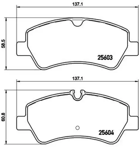 накладки BREMBO P 24 160