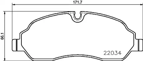 накладки BREMBO P 24 171