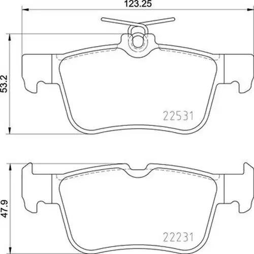 накладки BREMBO P 24 175