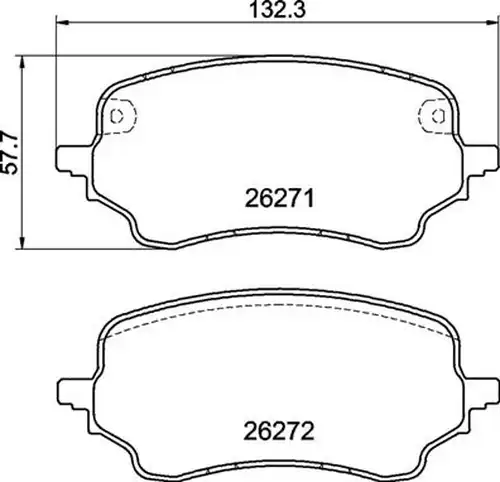 накладки BREMBO P 24 236