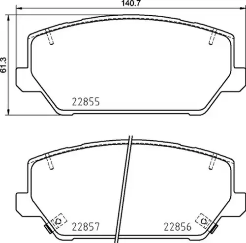 накладки BREMBO P 30 102