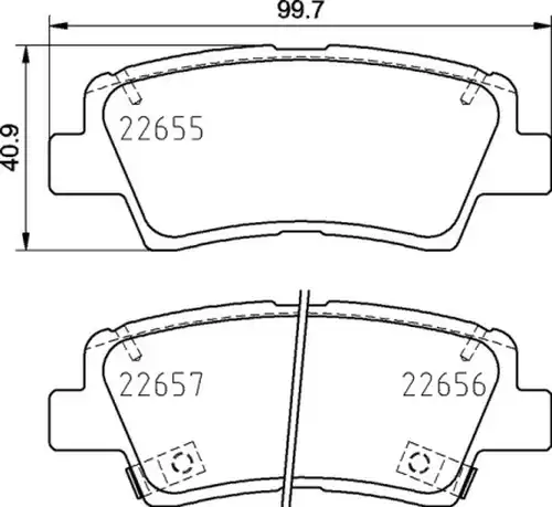 накладки BREMBO P 30 103