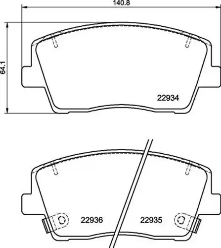 накладки BREMBO P 30 119