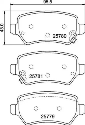 накладки BREMBO P 30 120