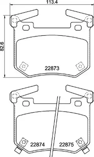 накладки BREMBO P 30 124