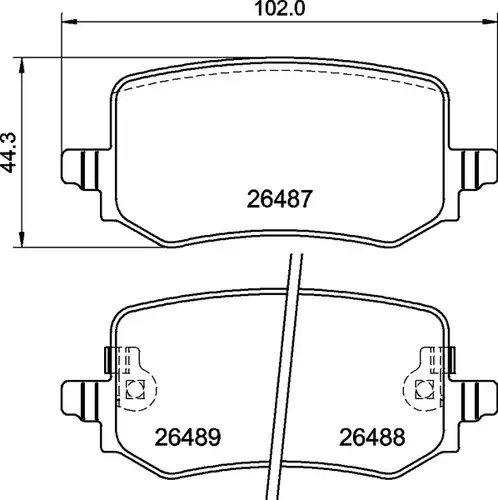 накладки BREMBO P 30 139