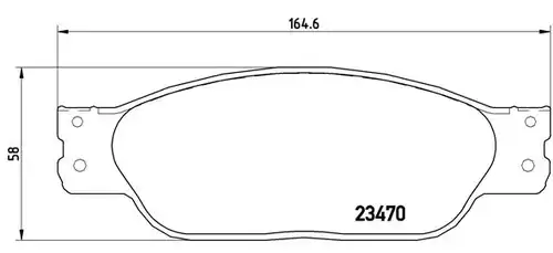 накладки BREMBO P 36 016