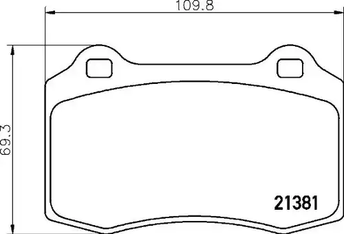 накладки BREMBO P 36 020