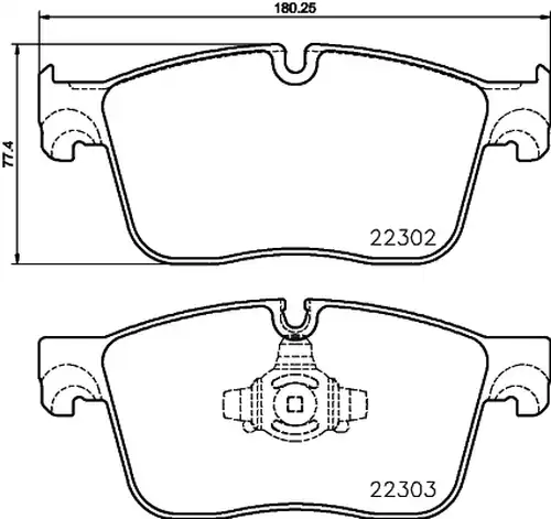 накладки BREMBO P 36 031