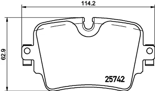 накладки BREMBO P 36 033