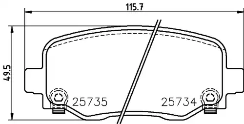 накладки BREMBO P 37 020