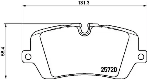 накладки BREMBO P 44 021