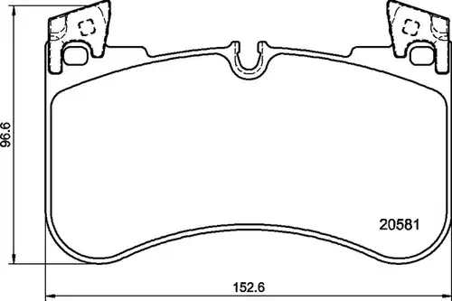 накладки BREMBO P 44 029