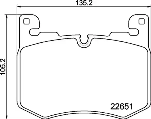 накладки BREMBO P 44 030