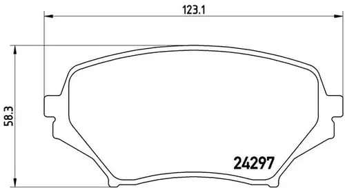 накладки BREMBO P 49 043