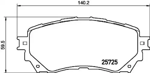 накладки BREMBO P 49 048