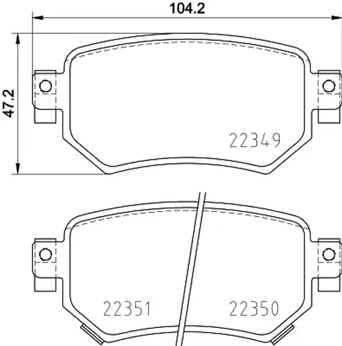 накладки BREMBO P 49 059