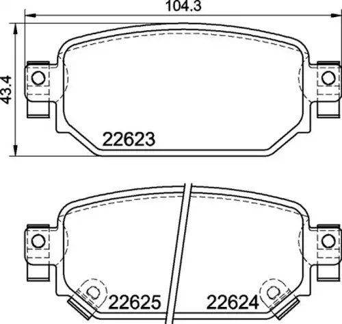 накладки BREMBO P 49 063