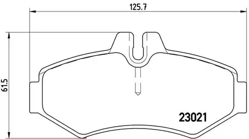 накладки BREMBO P 50 020