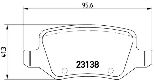 накладки BREMBO P 50 058