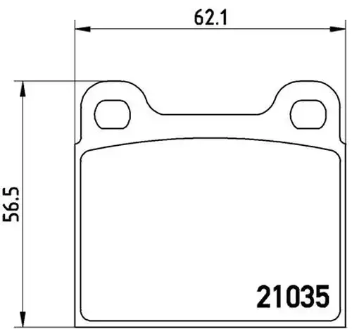 накладки BREMBO P 50 066