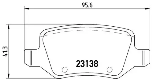 накладки BREMBO P 50 090