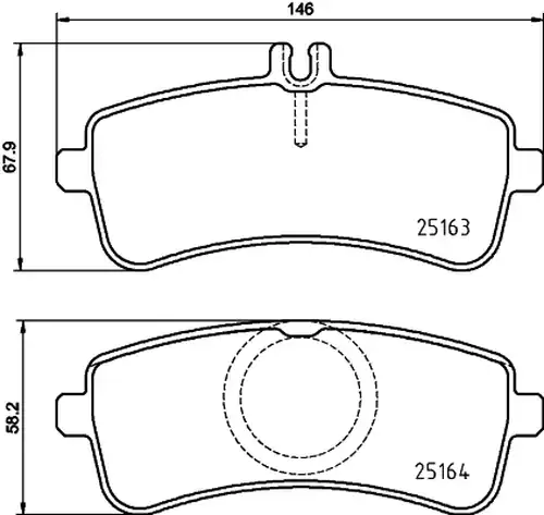 накладки BREMBO P 50 132