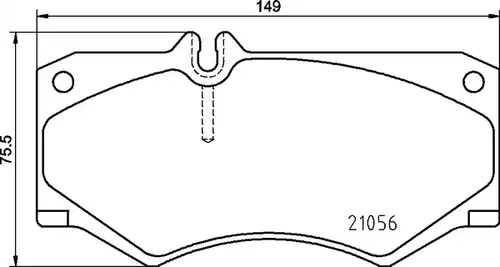 накладки BREMBO P 50 134