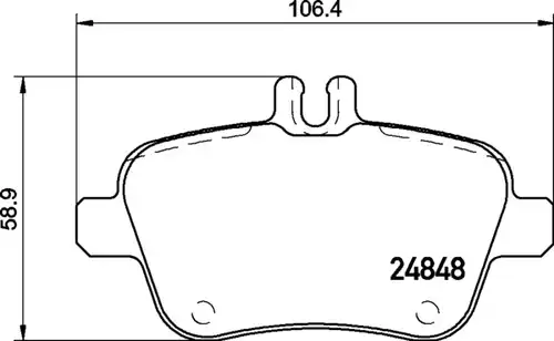 накладки BREMBO P 50 135