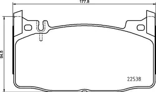 накладки BREMBO P 50 143