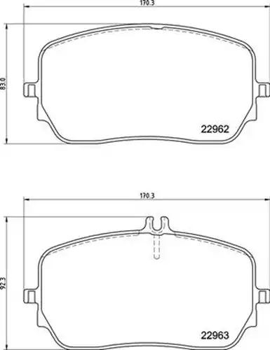 накладки BREMBO P 50 149