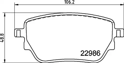 накладки BREMBO P 50 151