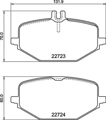 накладки BREMBO P 50 168