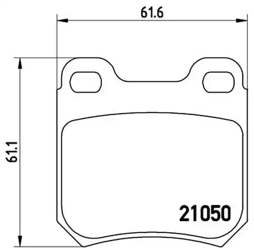 накладки BREMBO P 59 014