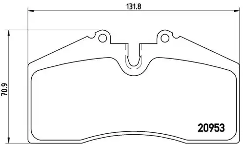 накладки BREMBO P 65 005