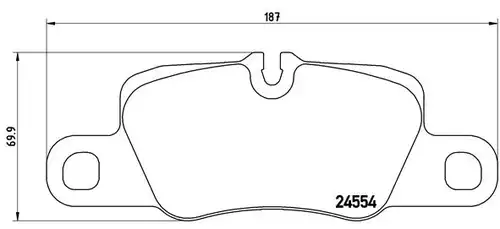 накладки BREMBO P 65 020