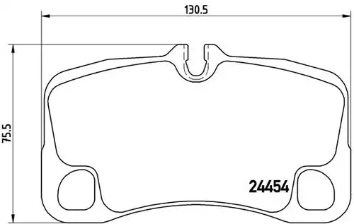 накладки BREMBO P 65 022