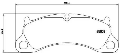 накладки BREMBO P 65 025