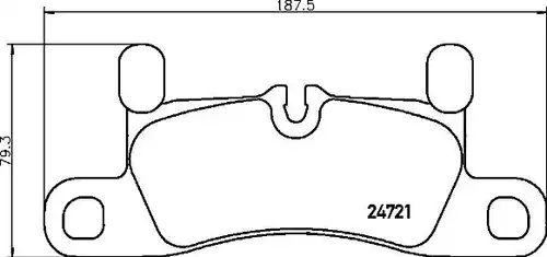 накладки BREMBO P 65 030