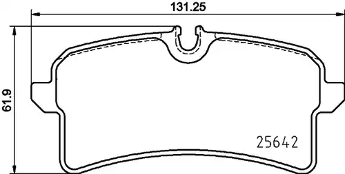 накладки BREMBO P 65 040