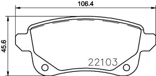 накладки BREMBO P 68 064