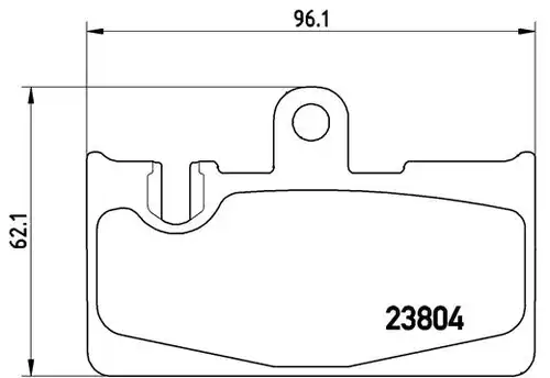 накладки BREMBO P 83 059