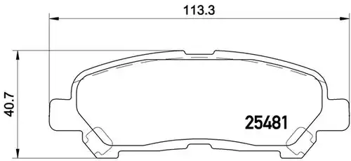 накладки BREMBO P 83 138