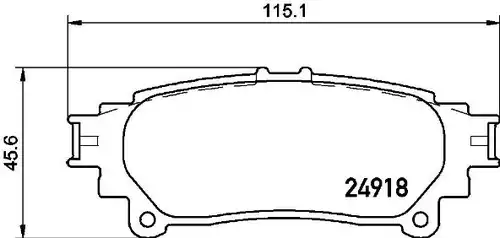 накладки BREMBO P 83 152