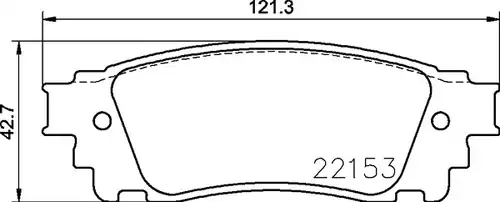 накладки BREMBO P 83 166