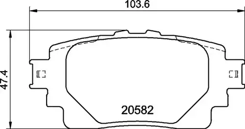 накладки BREMBO P 83 174