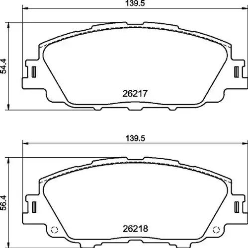 накладки BREMBO P 83 175