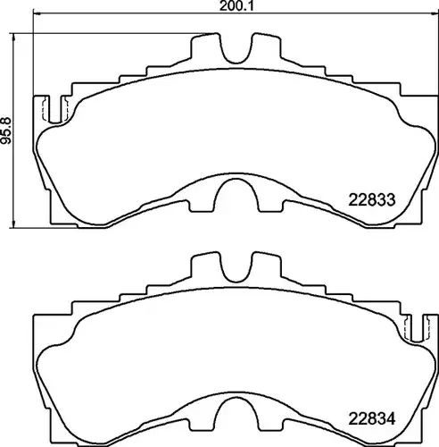 накладки BREMBO P 83 180